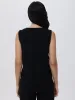V-Neck Smocked Shoulder Cool Feel Top sold by 89th & Madison