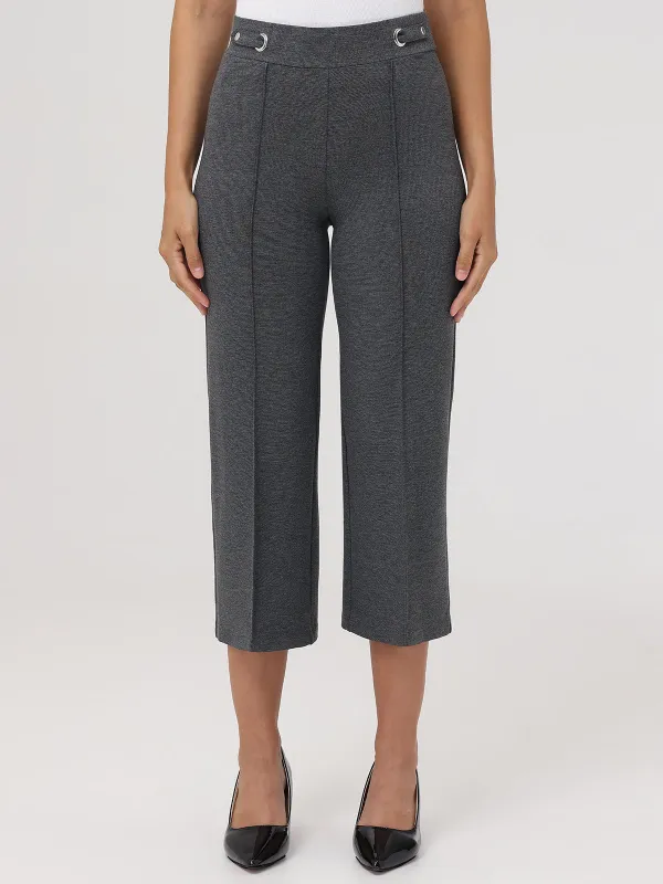 Luxe Ponte Crop Kick Flare Pants sold by 89th & Madison
