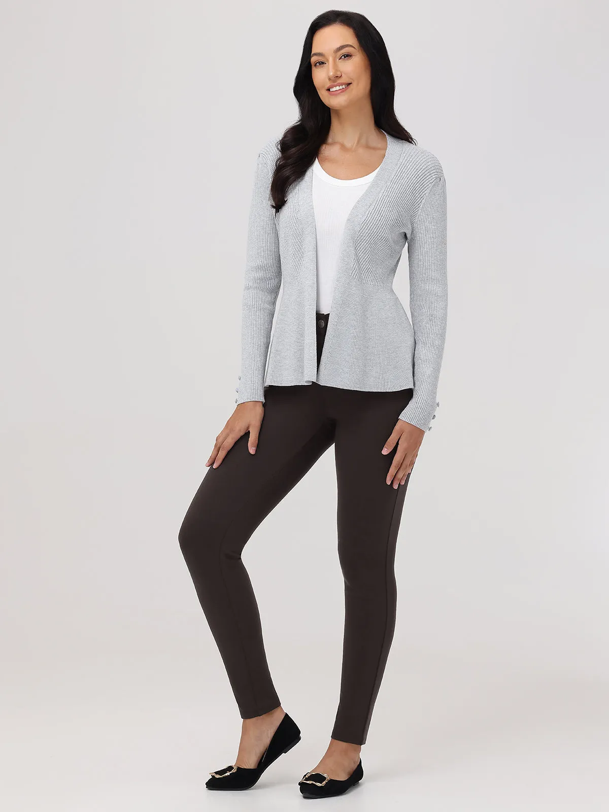 Luxe Ponte Skinny Leg Pants sold by 89th & Madison product image thumbnail 2