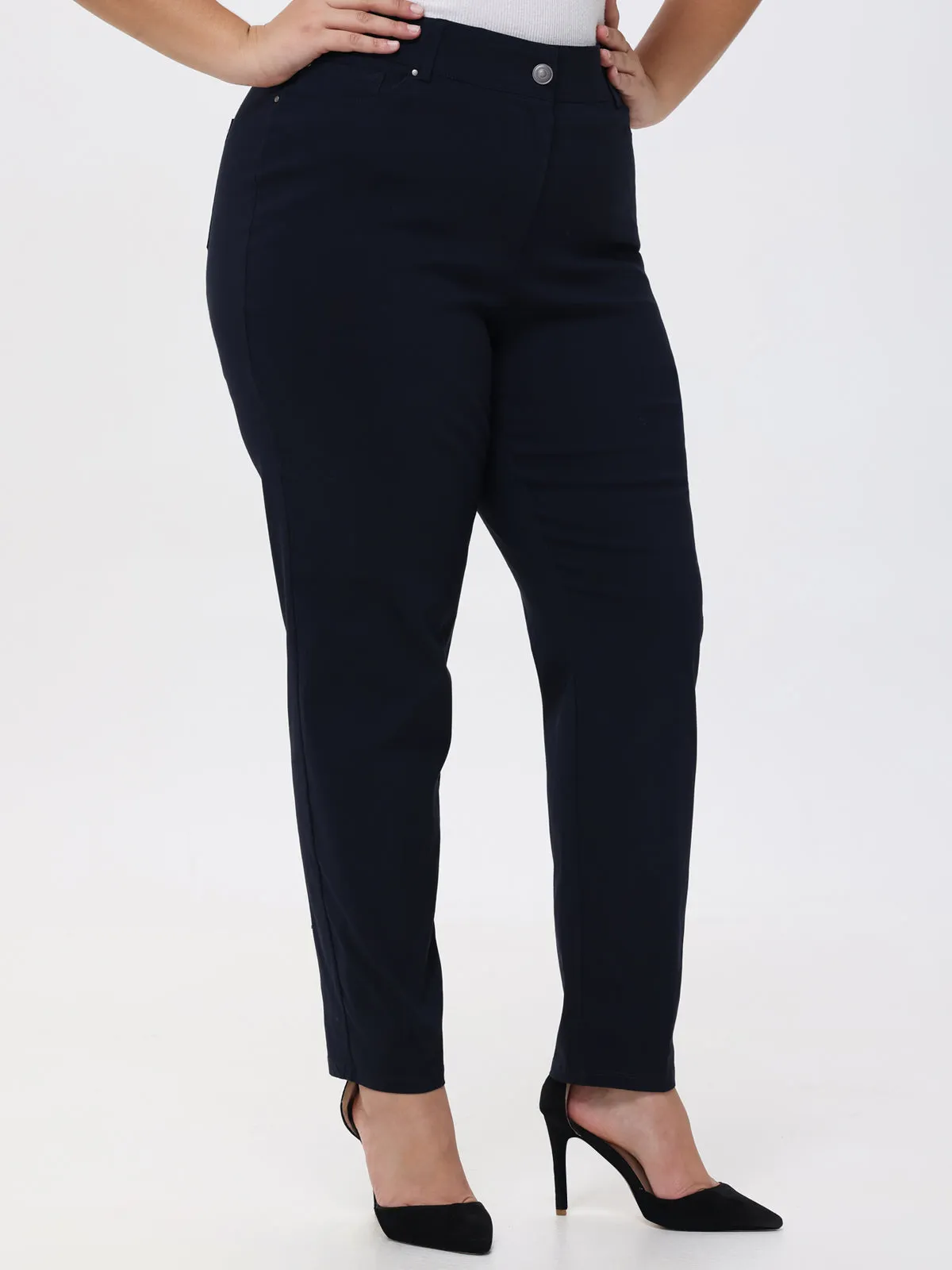 Plus Millennium Straight Leg Pants sold by 89th & Madison product image thumbnail 4