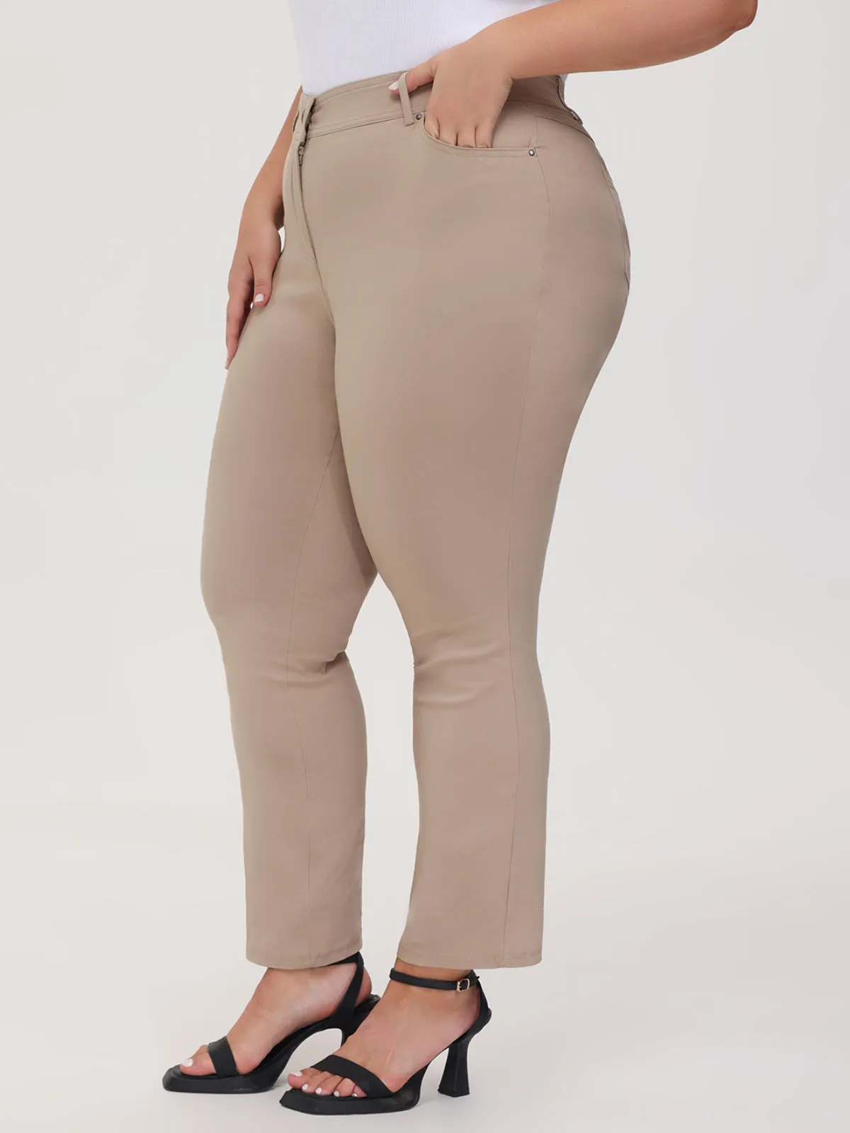 Plus Millennium Straight Leg Pants sold by 89th & Madison product image thumbnail 4