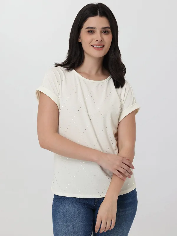 Diamond Graphic Cool Feel Top sold by 89th & Madison