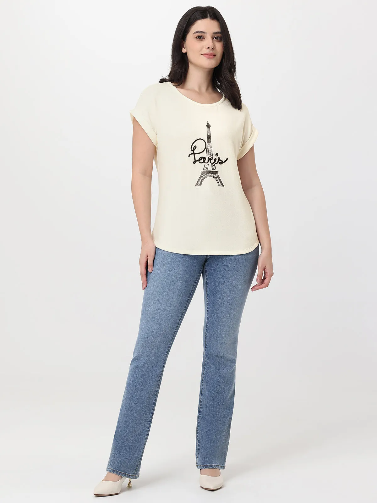 Paris Embellished Tee sold by 89th & Madison product image thumbnail 5