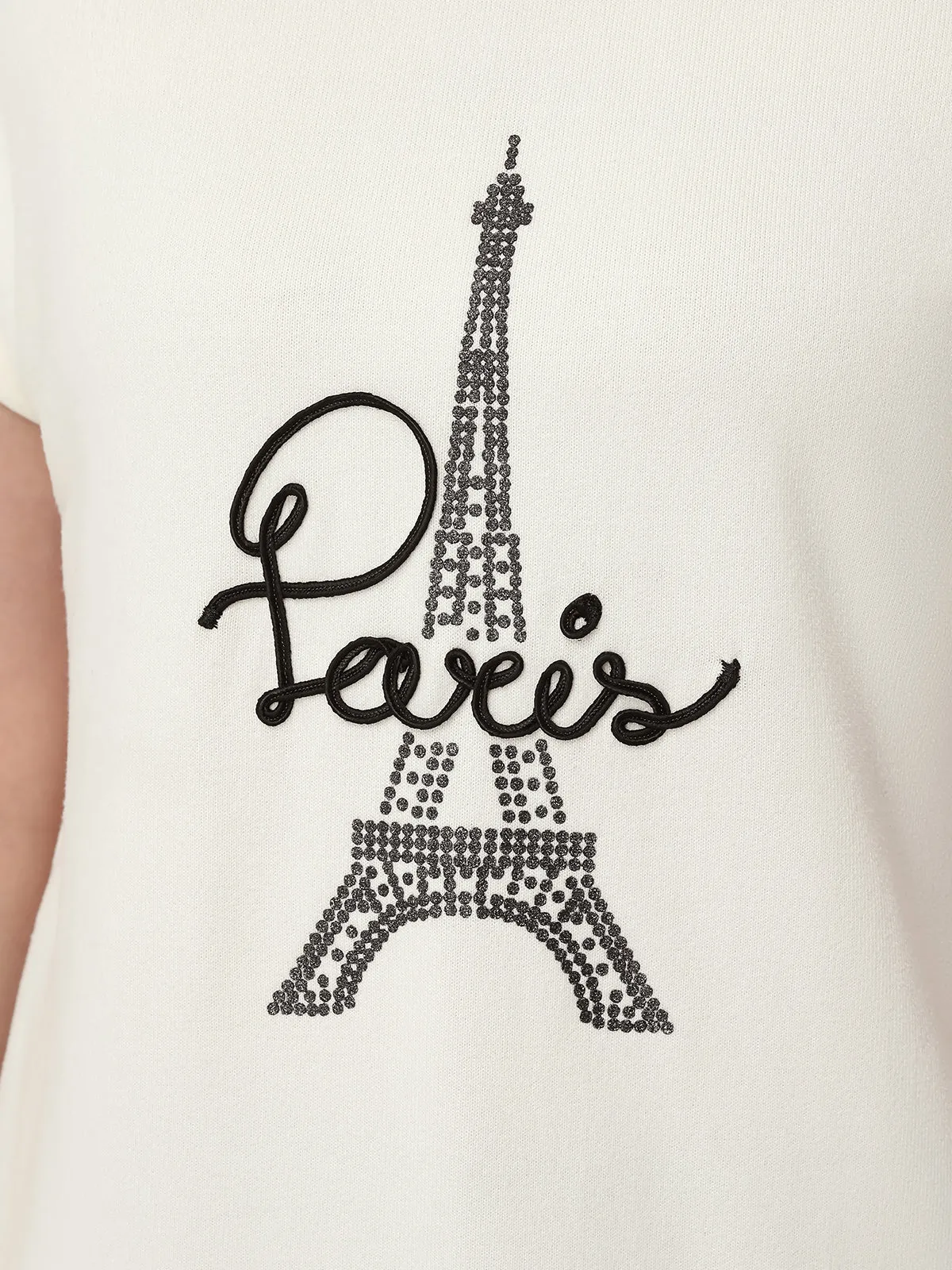 Paris Embellished Tee sold by 89th & Madison product image thumbnail 4