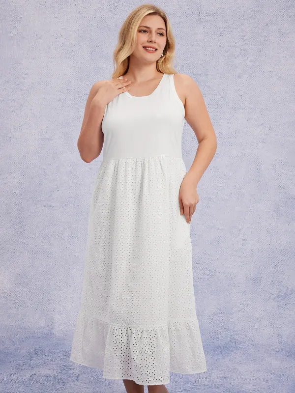 Floral Crochet Maxi Dress sold by 89th & Madison