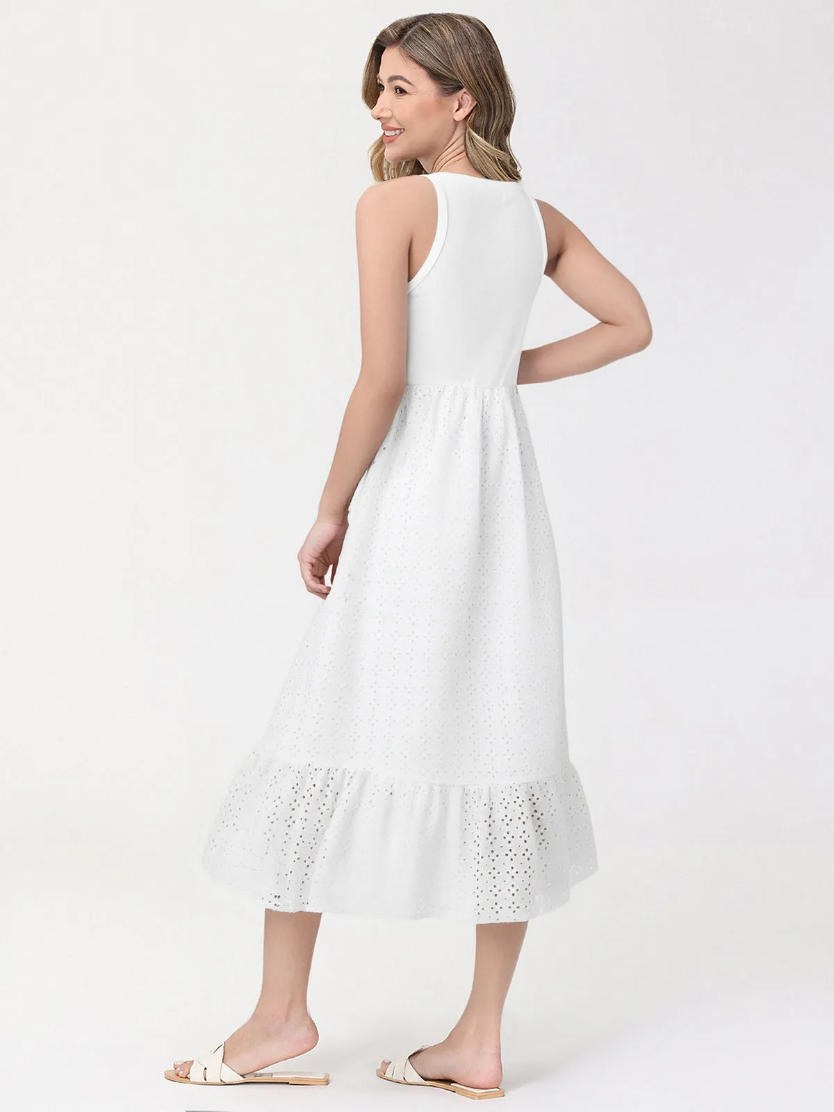 Floral Crochet Maxi Dress sold by 89th & Madison product image thumbnail 2