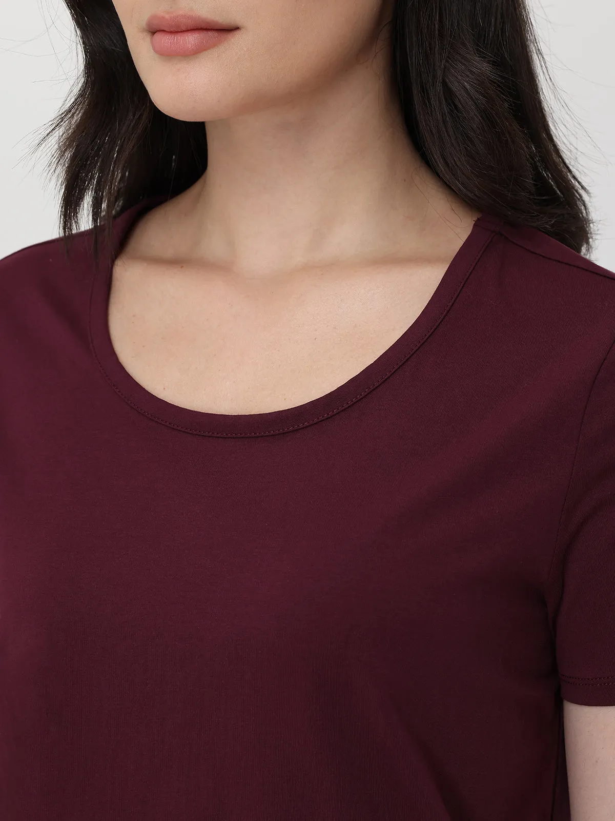 Scoop Neck Tee sold by 89th & Madison product image thumbnail 4