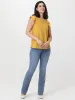 Pearl Embellished Flutter Sleeve Cool Feel Top sold by 89th & Madison