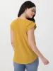 Pearl Embellished Flutter Sleeve Cool Feel Top sold by 89th & Madison