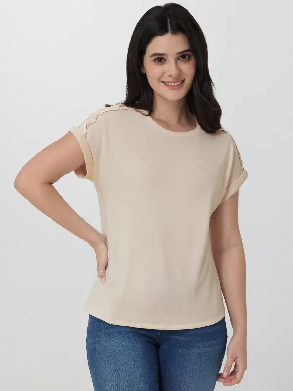 Crochet Dolman Sleeve Top sold by 89th & Madison