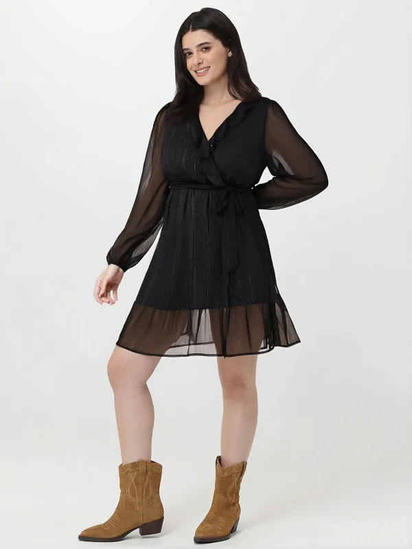Tie Waist Mini Dress sold by 89th & Madison