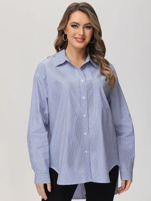 Stripe Button Down Shirt sold by 89th & Madison