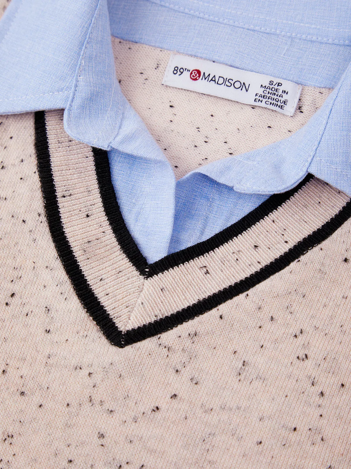 Madison Mixed Media Sweater sold by 89th & Madison product image thumbnail 5