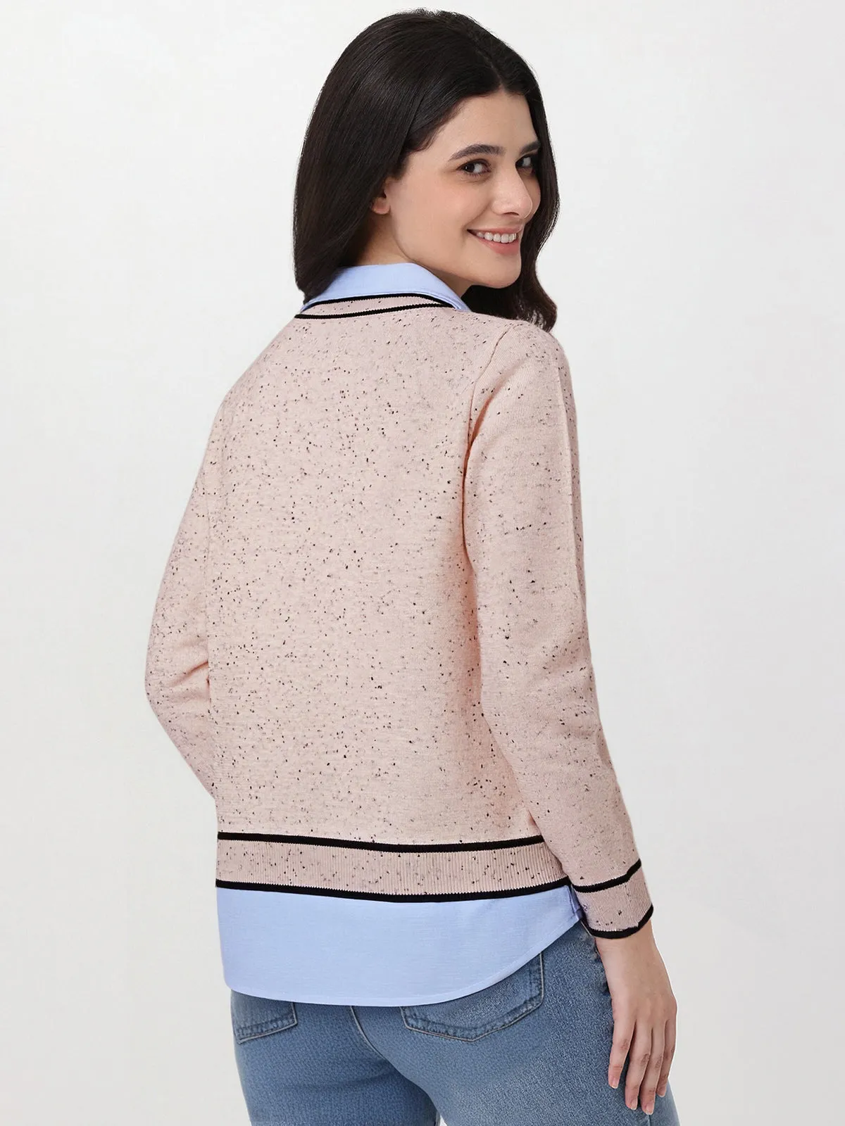 Madison Mixed Media Sweater sold by 89th & Madison product image thumbnail 2