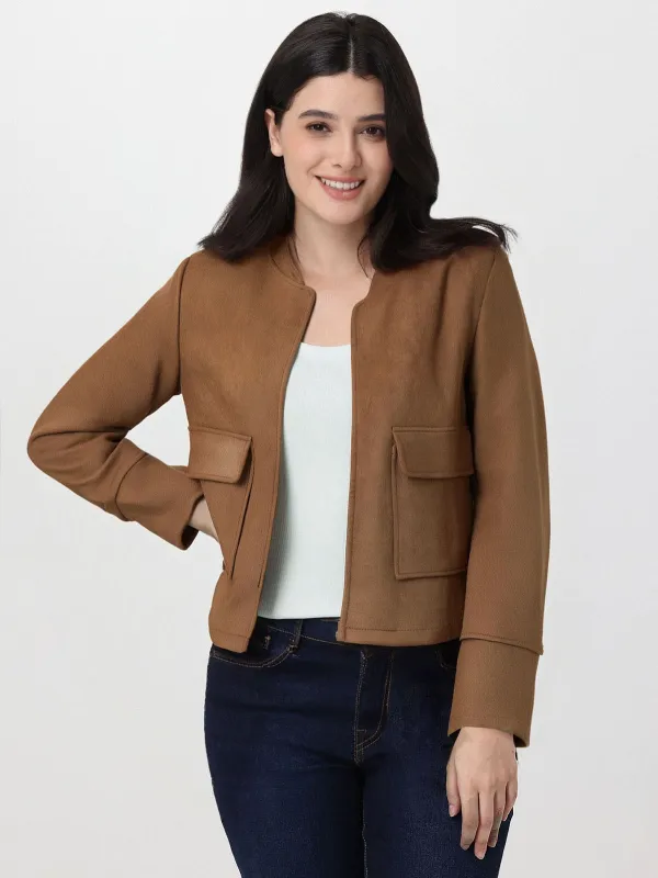 Scuba Suede Straight Jacket sold by 89th & Madison