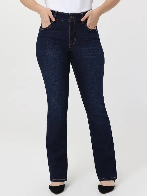 Mid Rise Bootcut Jean sold by 89th & Madison