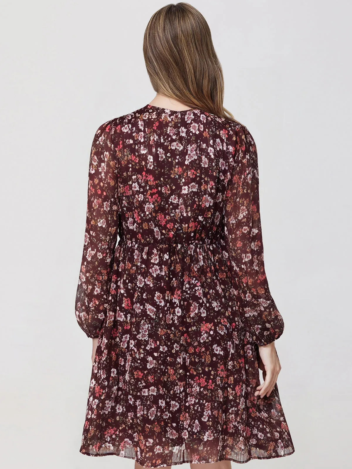 Floral Print Ruffle Mini Dress sold by 89th & Madison product image thumbnail 2