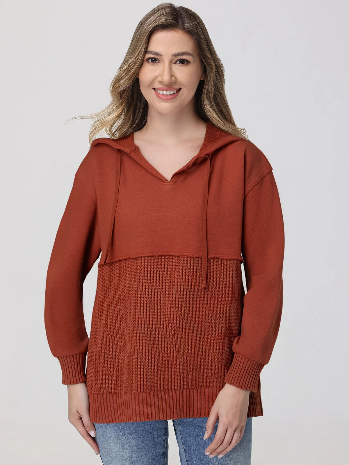 Mixed Media Hoodie sold by 89th & Madison