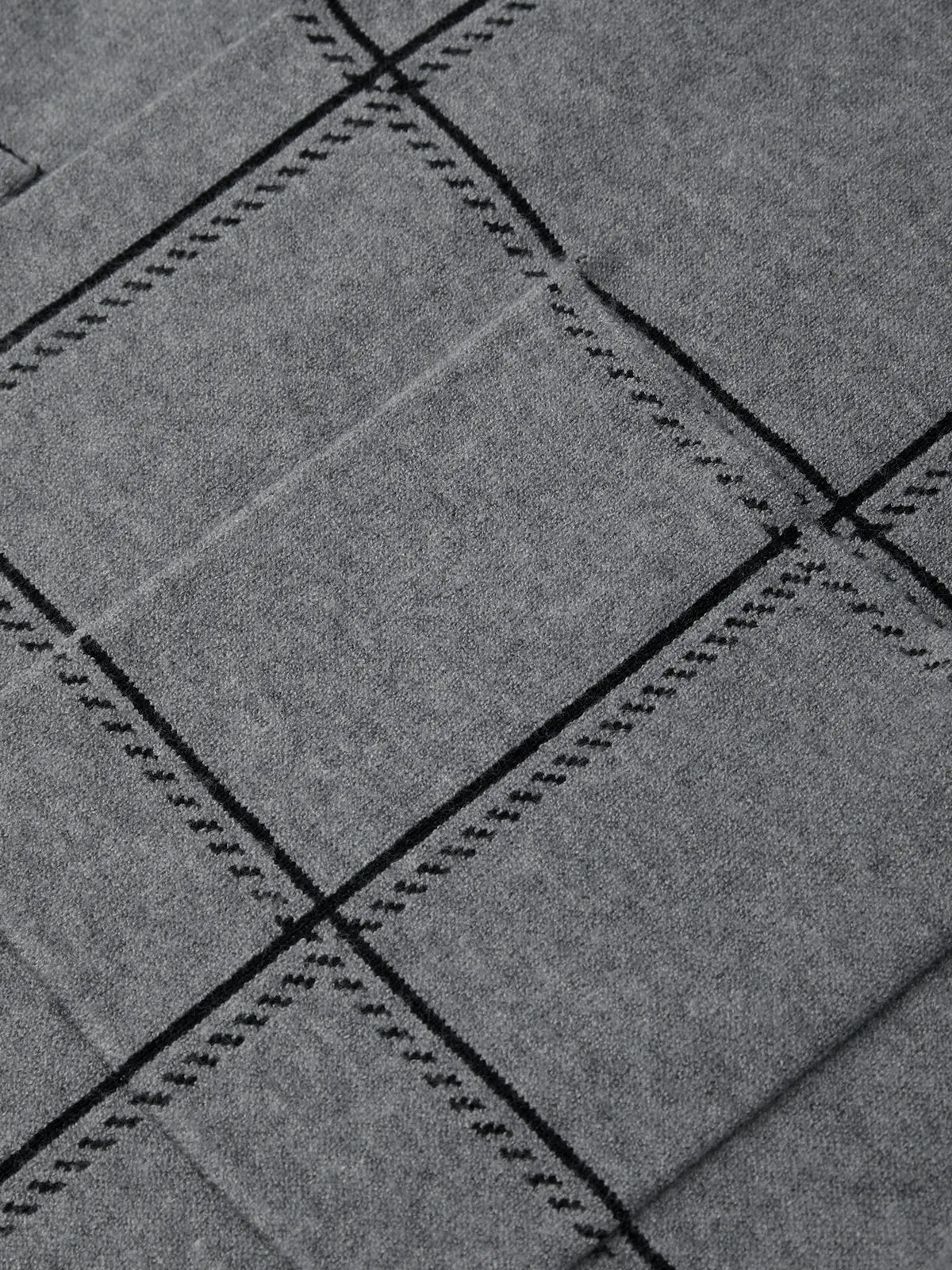 Plaid Open Front Hoodie Vest sold by 89th & Madison product image thumbnail 4