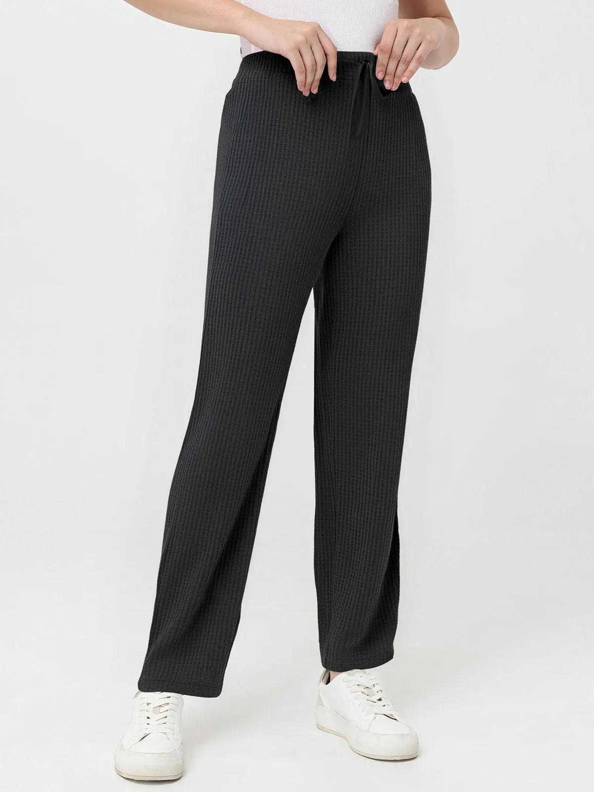 Waffle Wide Leg Sweatpants sold by 89th & Madison product image thumbnail 4