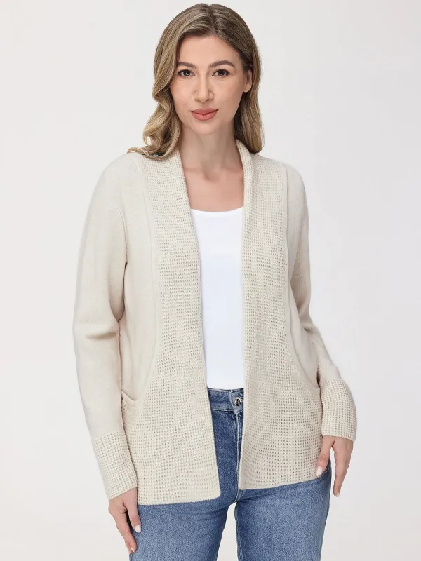 Open Front J-Pocket Cardigan sold by 89th & Madison