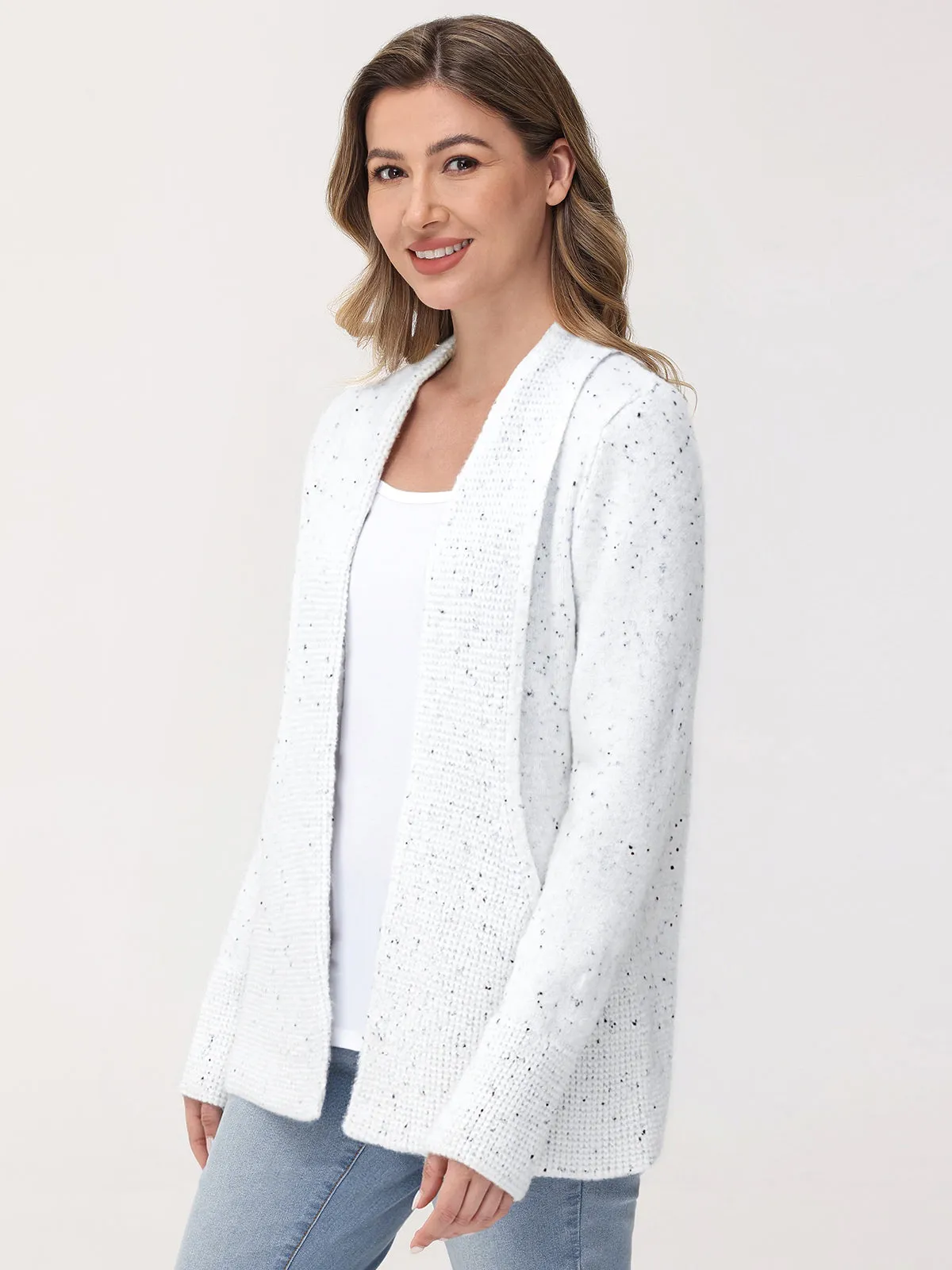 Fleck Cozy J-Pocket Cardigan sold by 89th & Madison product image thumbnail 3