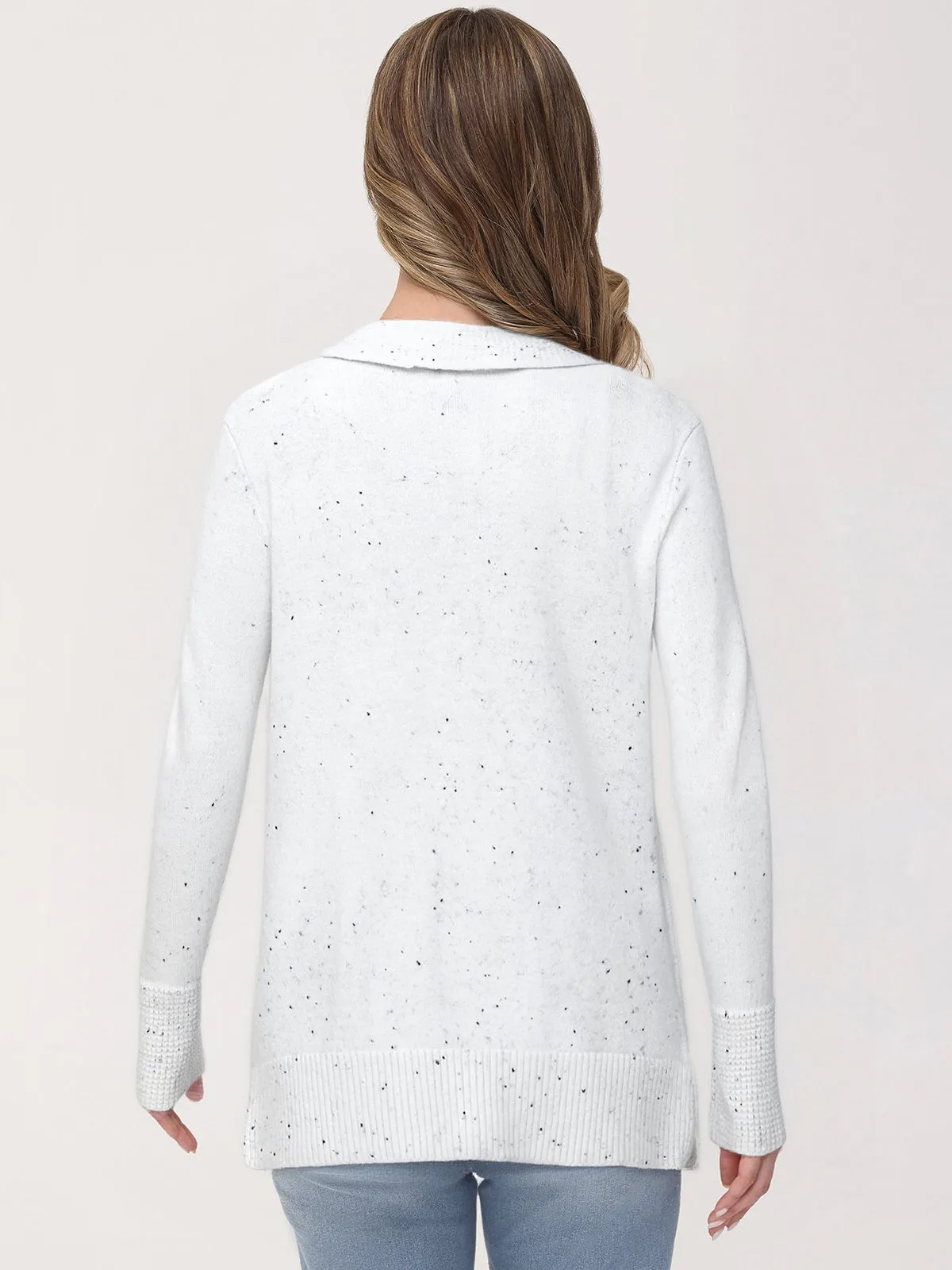 Fleck Cozy J-Pocket Cardigan sold by 89th & Madison product image thumbnail 2