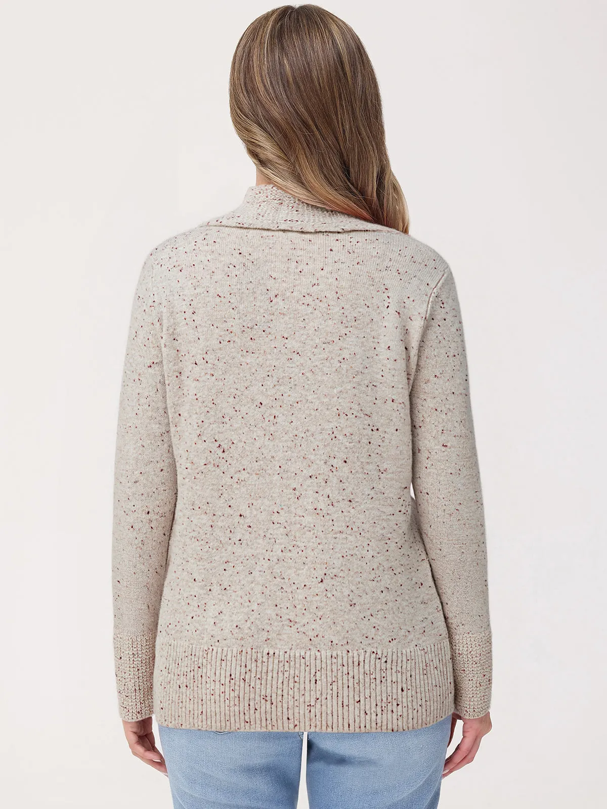 Fleck Cozy J-Pocket Cardigan sold by 89th & Madison product image thumbnail 2