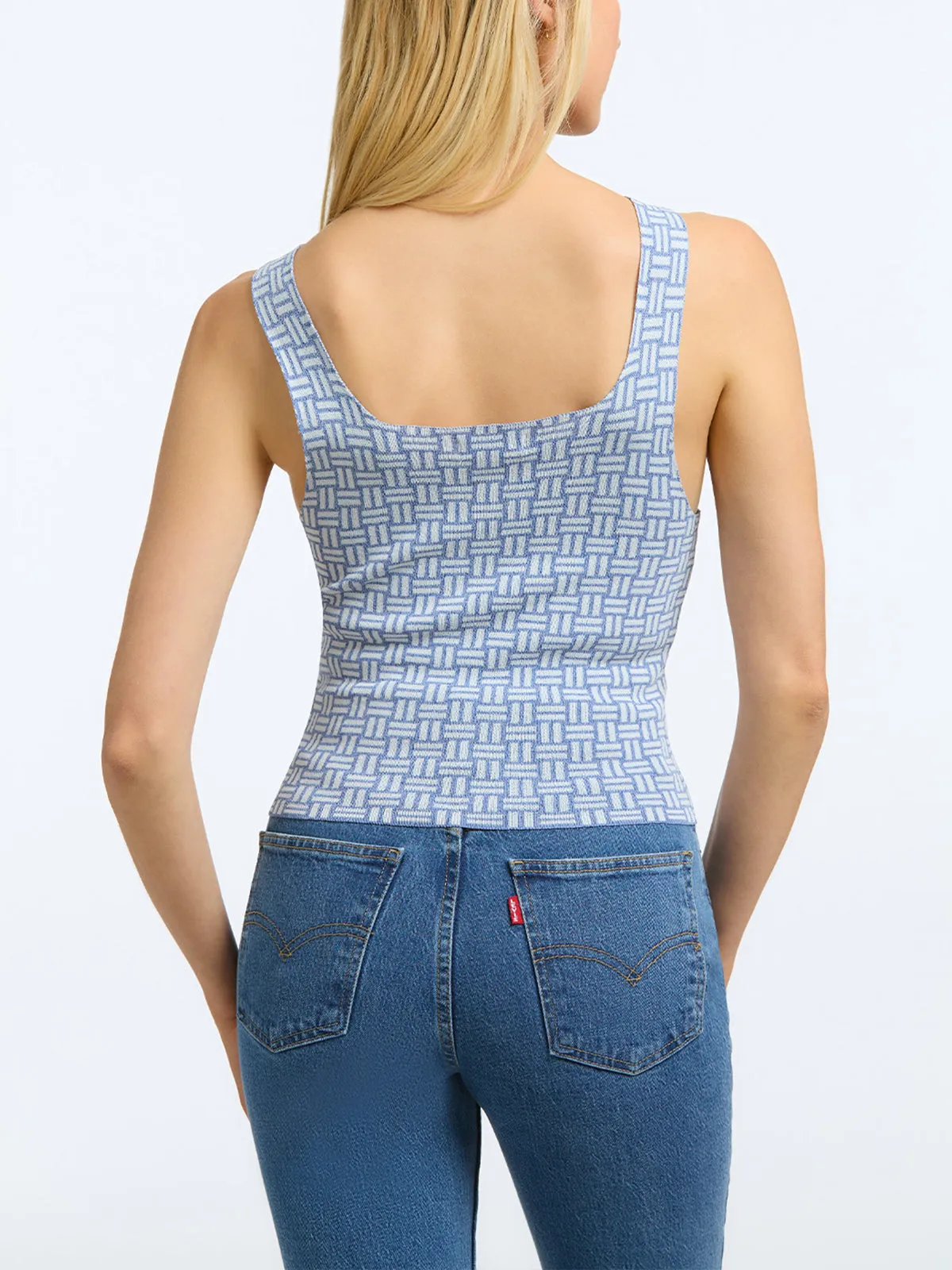 Eva: Jacquard Tank sold by 89th & Madison product image thumbnail 2