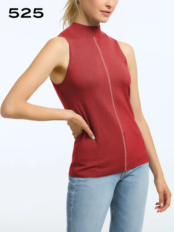 Exposed Cover Stitch Tank sold by 89th & Madison