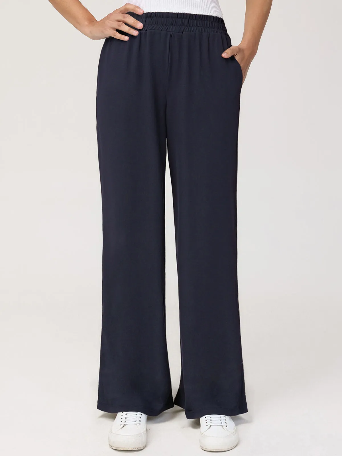 High Rise Wide Leg Pants sold by 89th & Madison