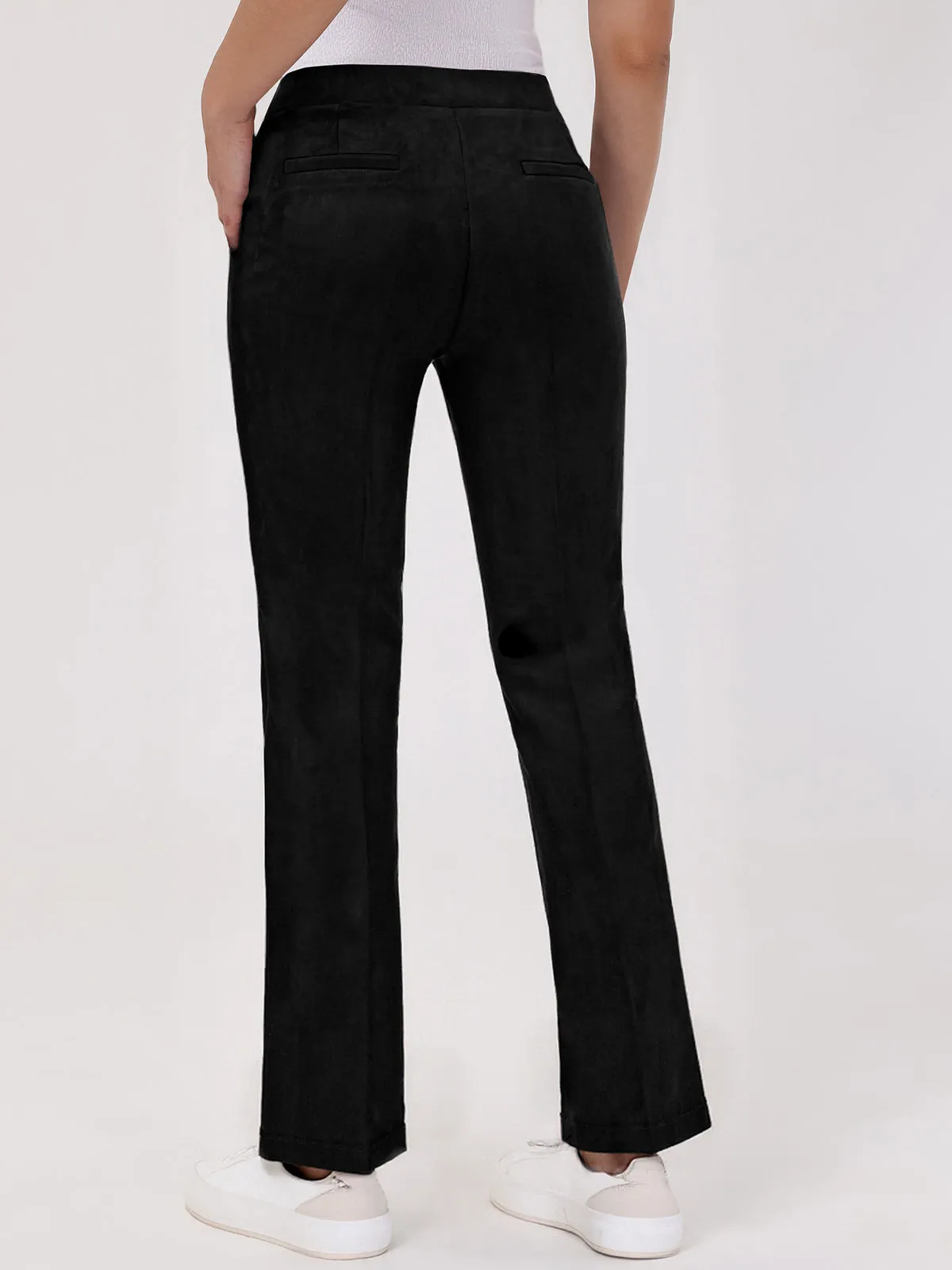 Faux Suede Kick Flare Pants sold by 89th & Madison product image thumbnail 3