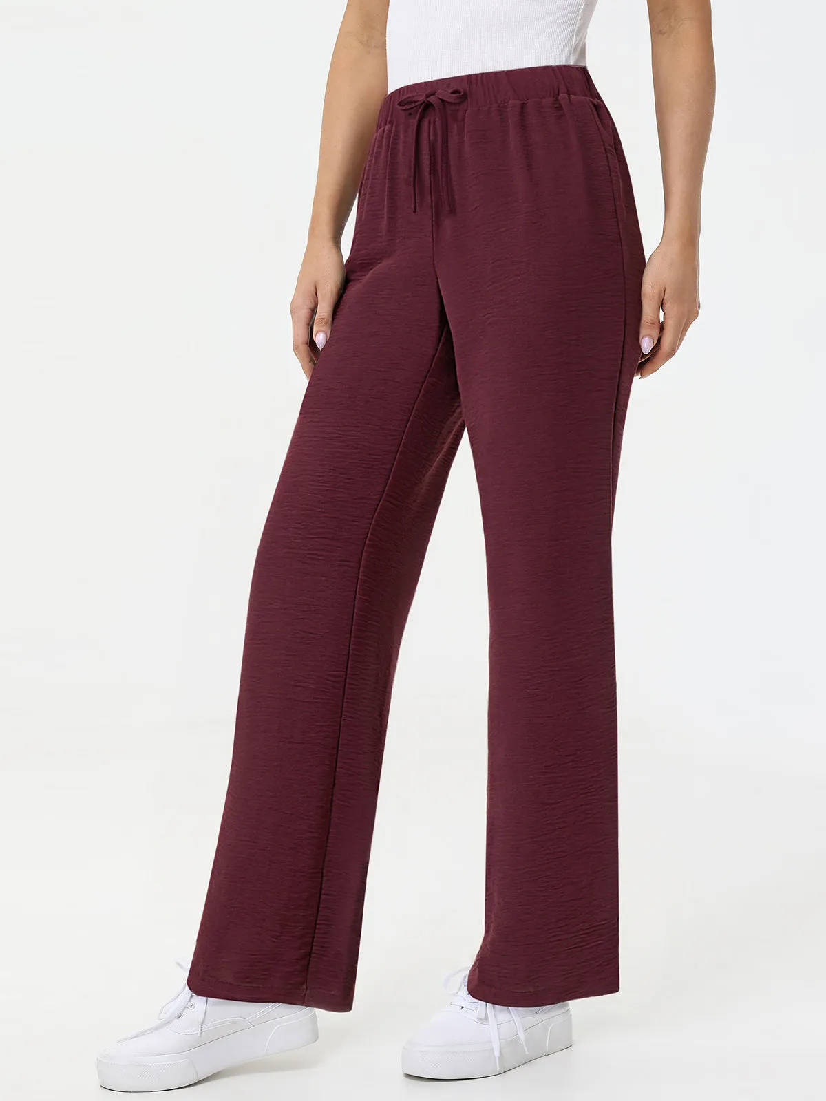 Drawstring Wide Leg Pants sold by 89th & Madison product image thumbnail 3