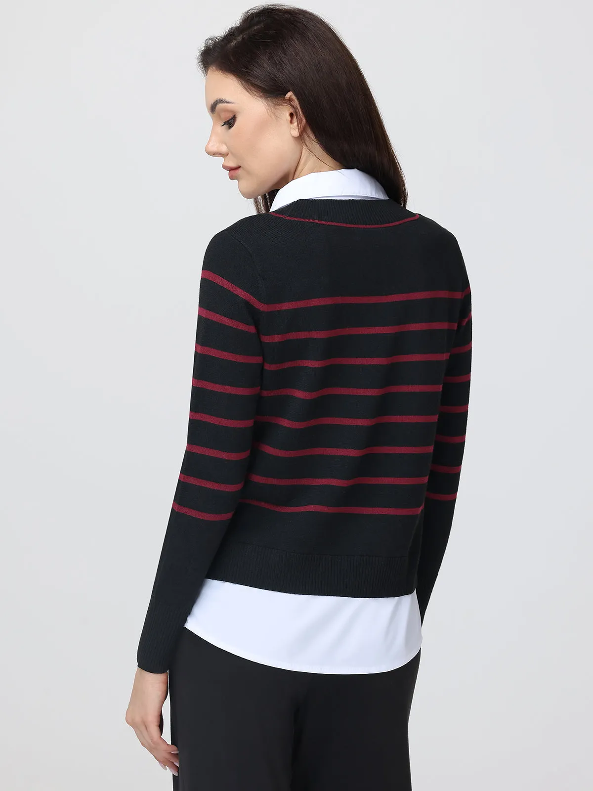 Madison Mixed Media Sweater sold by 89th & Madison product image thumbnail 2