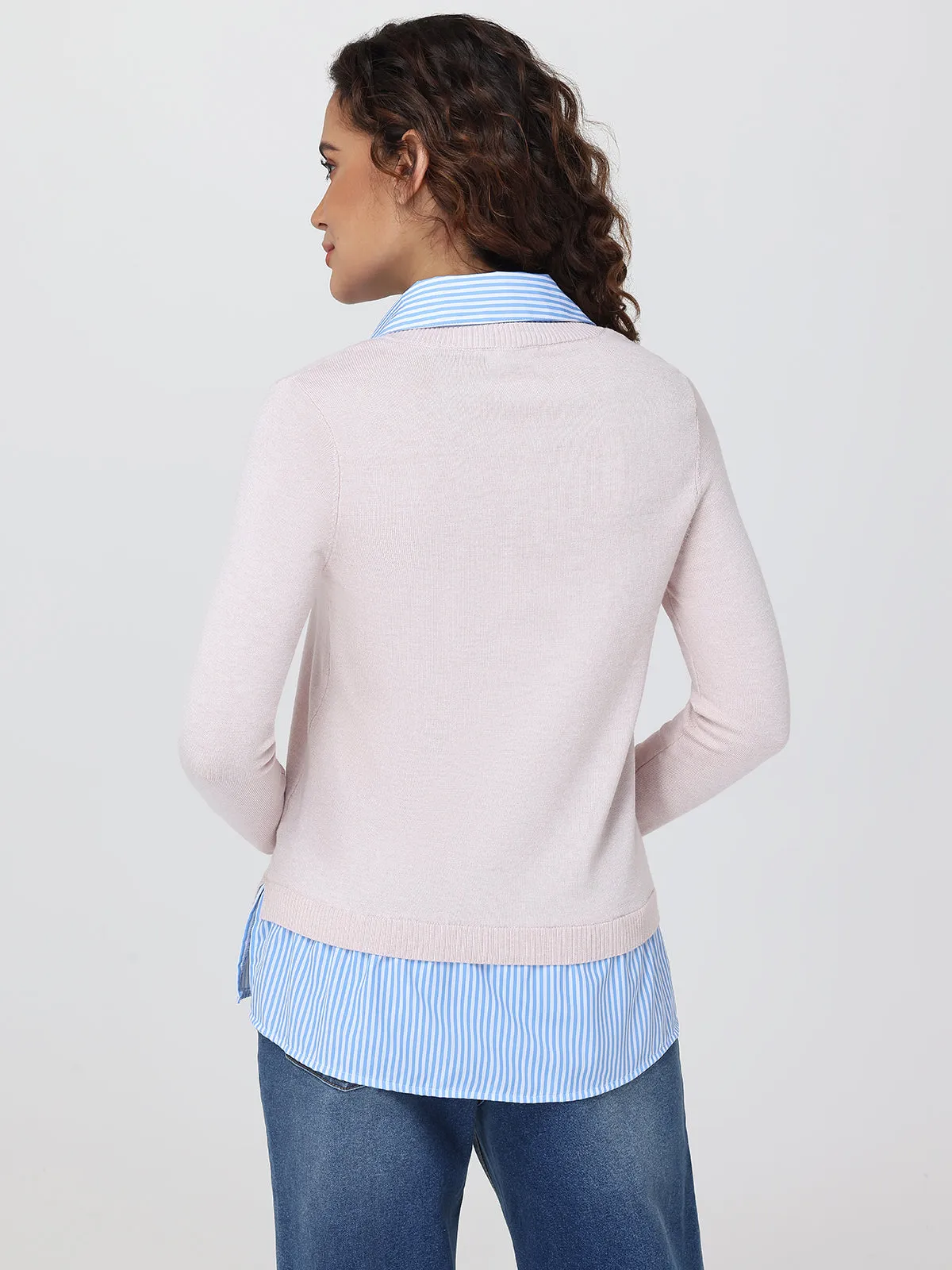 Madison Mixed Media Sweater sold by 89th & Madison product image thumbnail 2