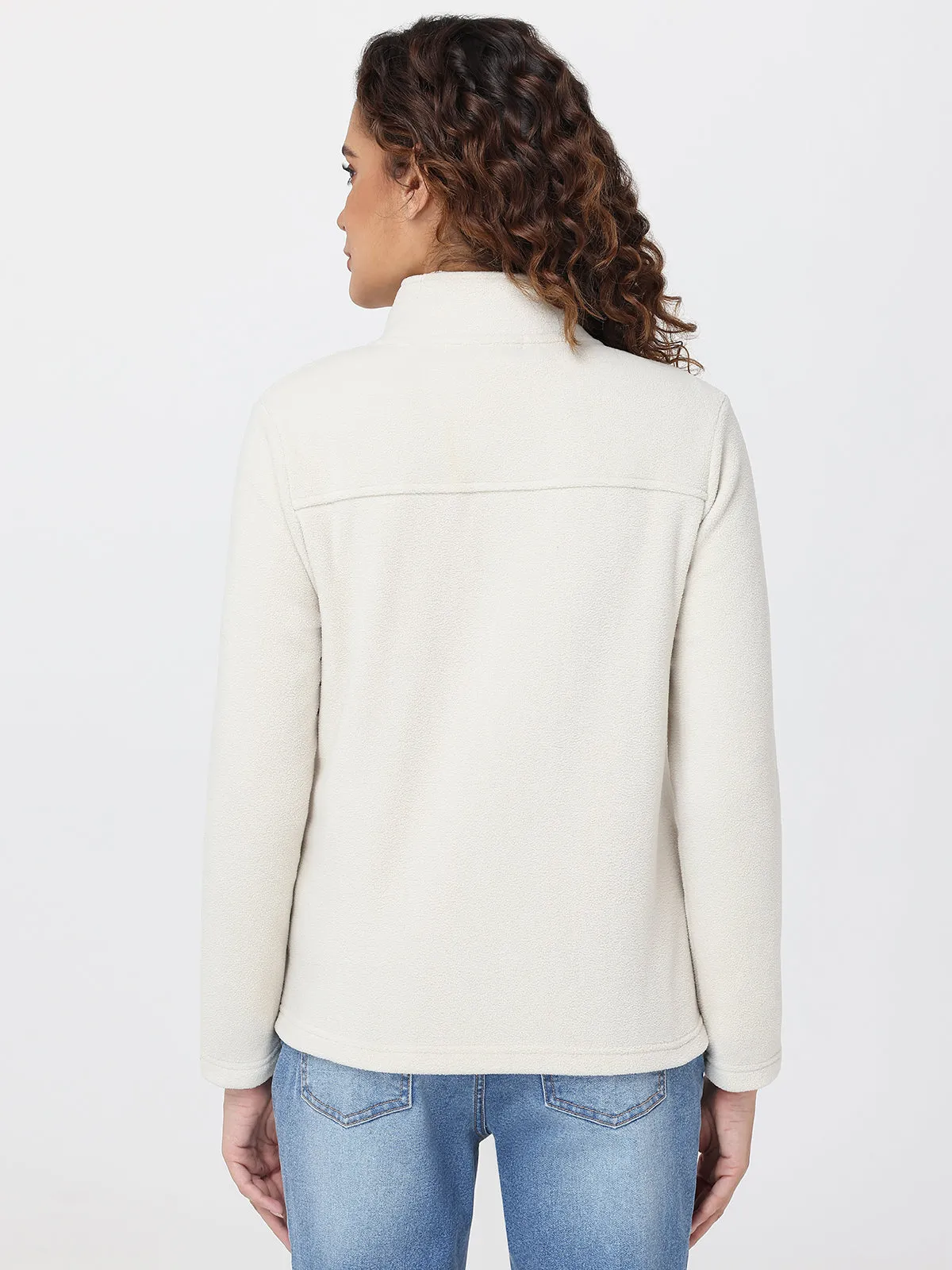 Zip-Front Microfleece Jacket sold by 89th & Madison product image thumbnail 2