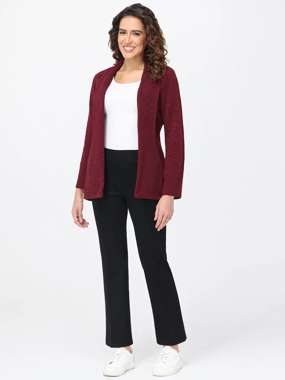 Chenille J-Pocket Cardigan sold by 89th & Madison product image thumbnail 5