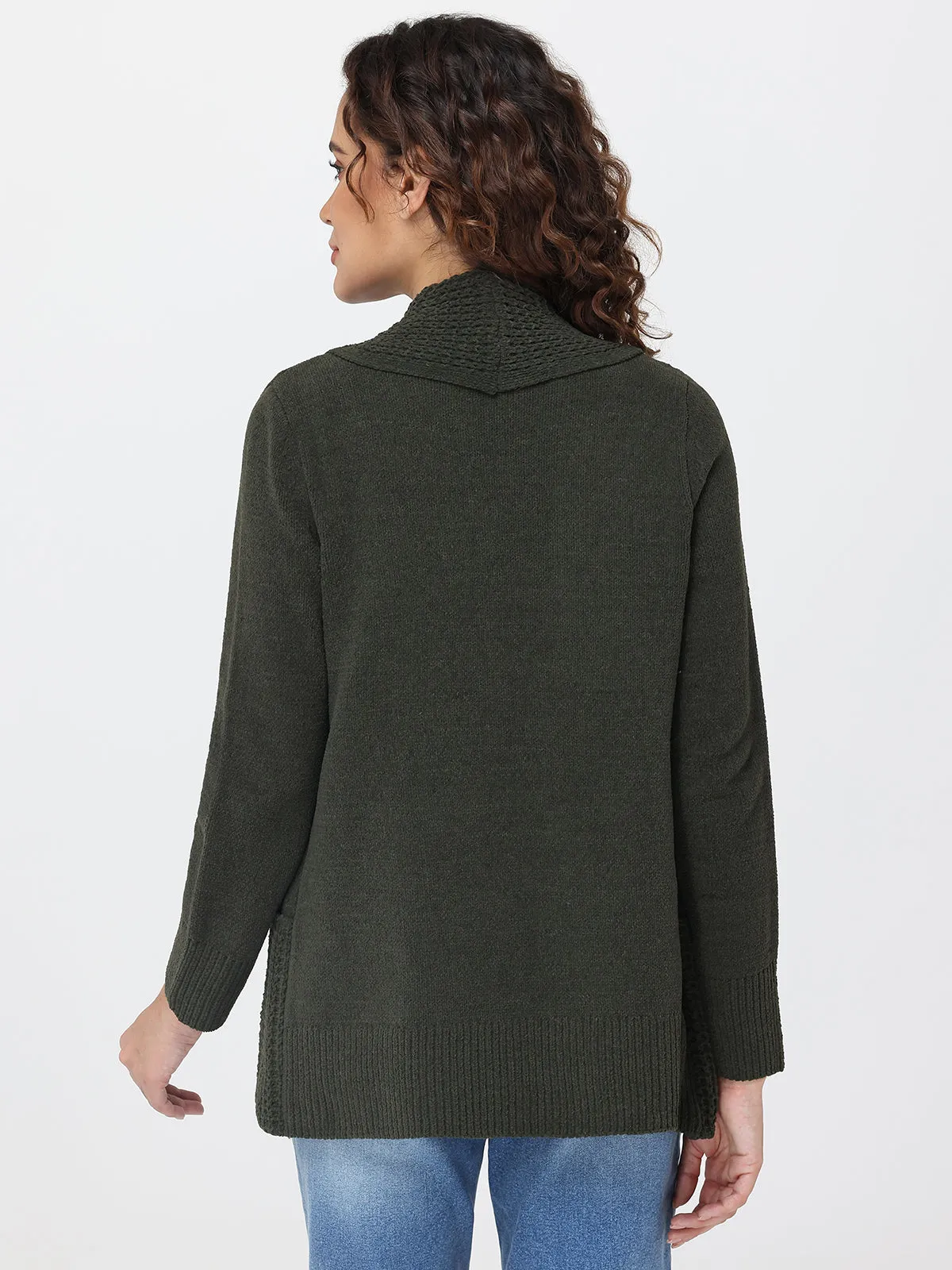 Chenille J-Pocket Cardigan sold by 89th & Madison product image thumbnail 2