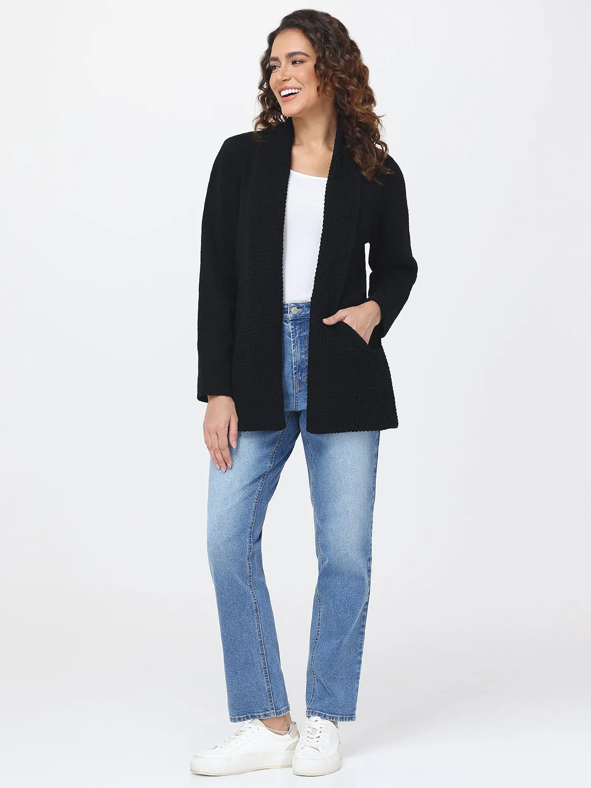 Chenille J-Pocket Cardigan sold by 89th & Madison product image thumbnail 5