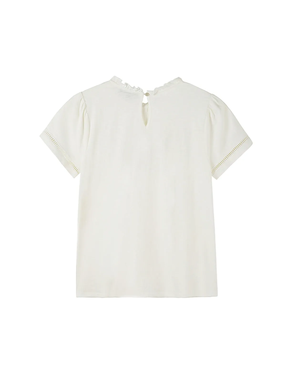 Embroidered Yoke Tee sold by 89th & Madison product image thumbnail 4