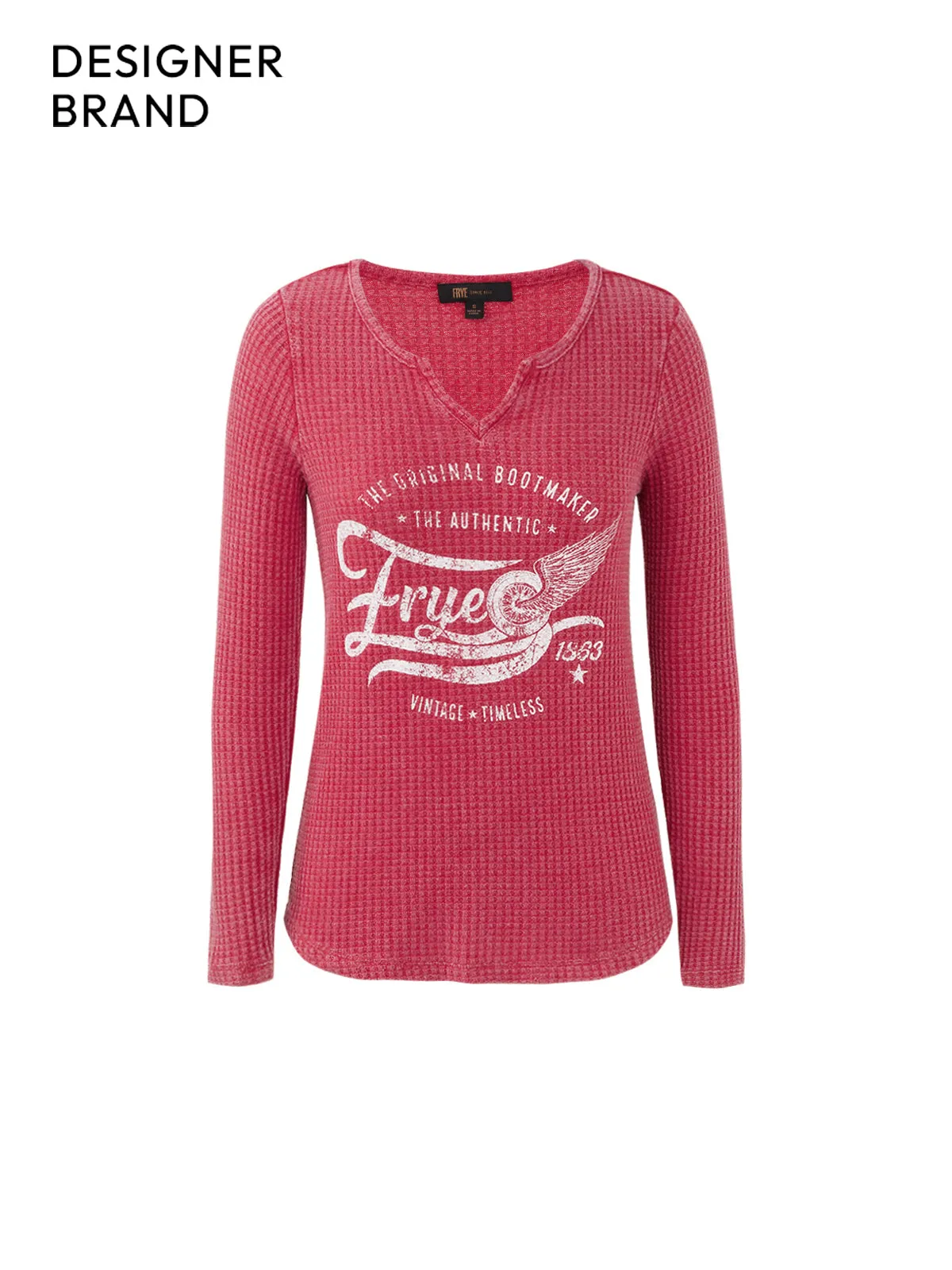 Waffle Long Sleeve Graphic Shirt sold by 89th & Madison product image thumbnail 3