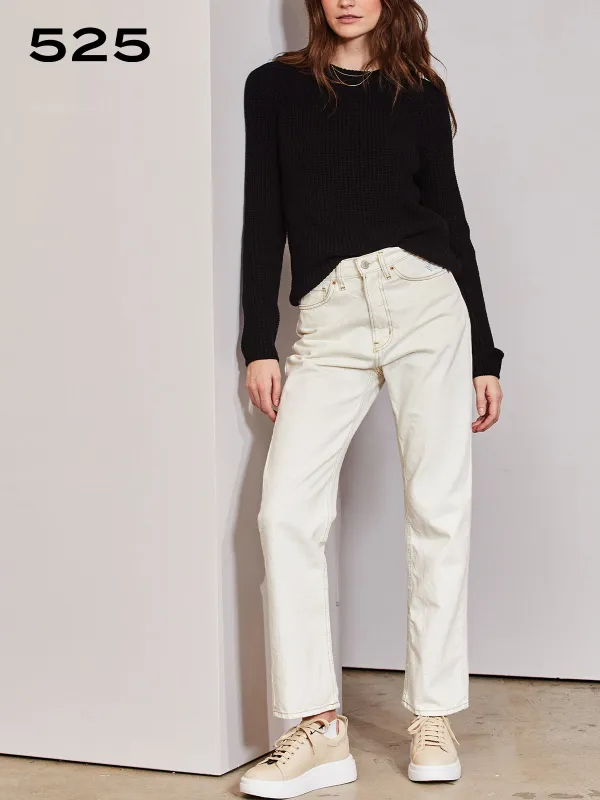 Crewneck Shaker Stitch Sweater sold by 89th & Madison