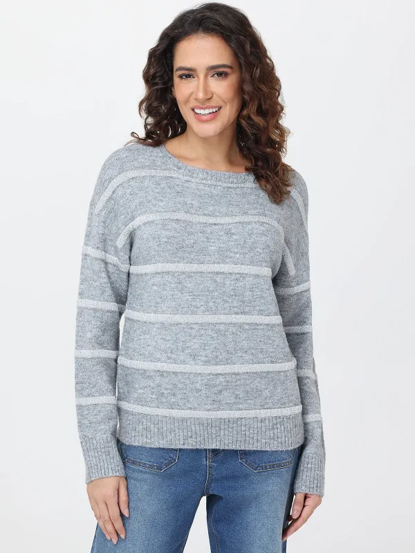 Sequin Stripe Sweater sold by 89th & Madison