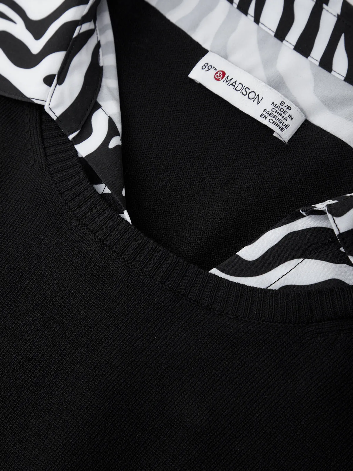 Madison Mixed Media Sweater sold by 89th & Madison product image thumbnail 5