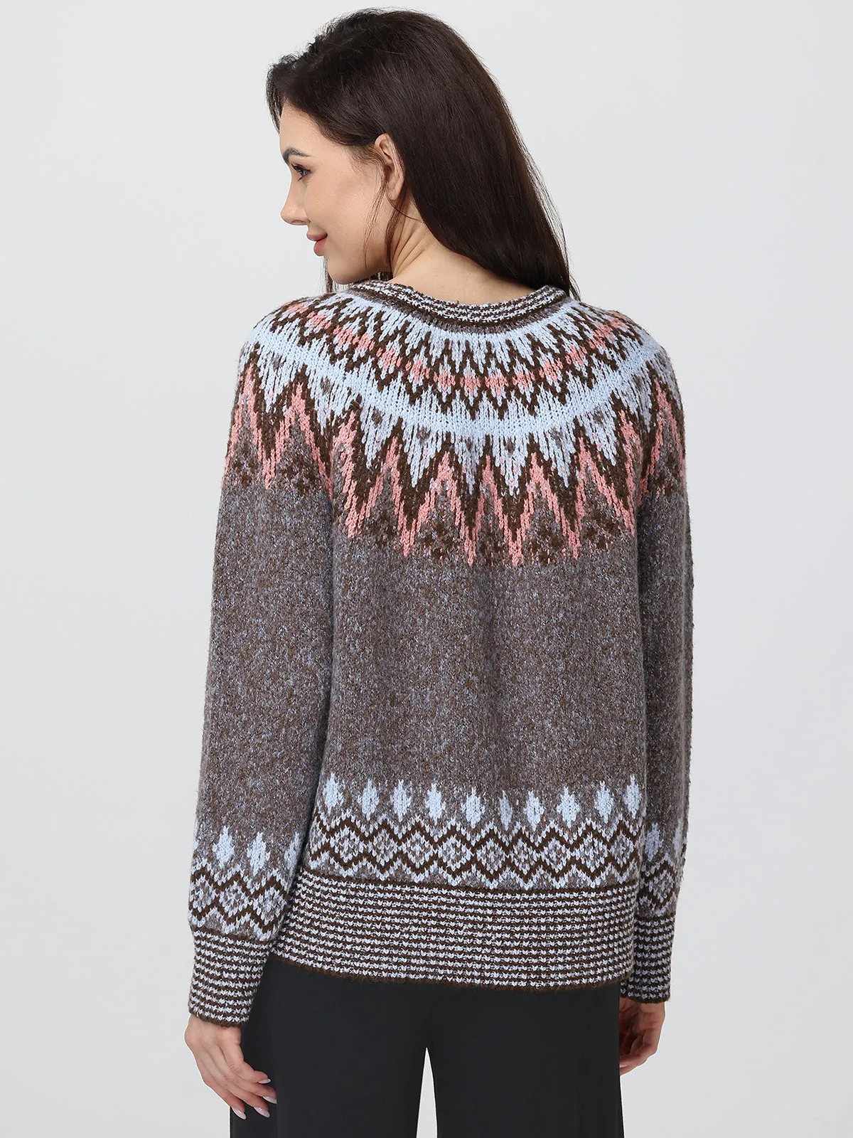 Fair Isle Crewneck Sweater sold by 89th & Madison product image thumbnail 2