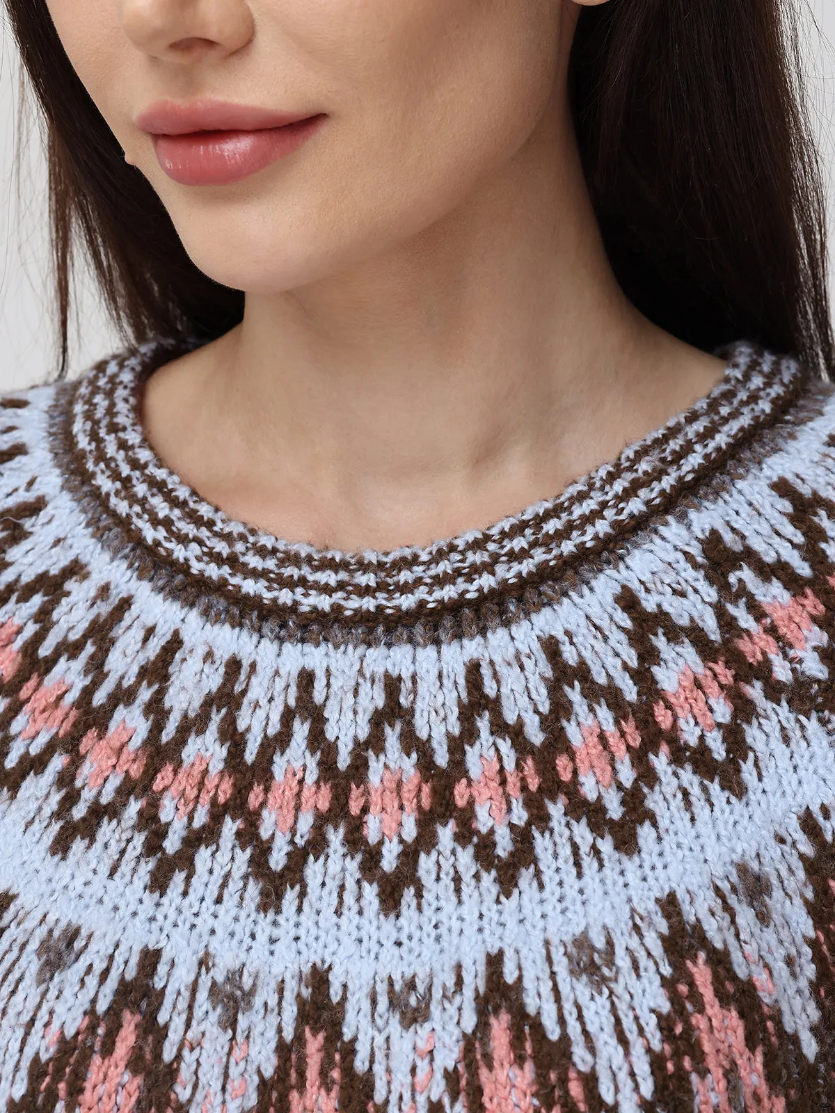 Fair Isle Crewneck Sweater sold by 89th & Madison product image thumbnail 4
