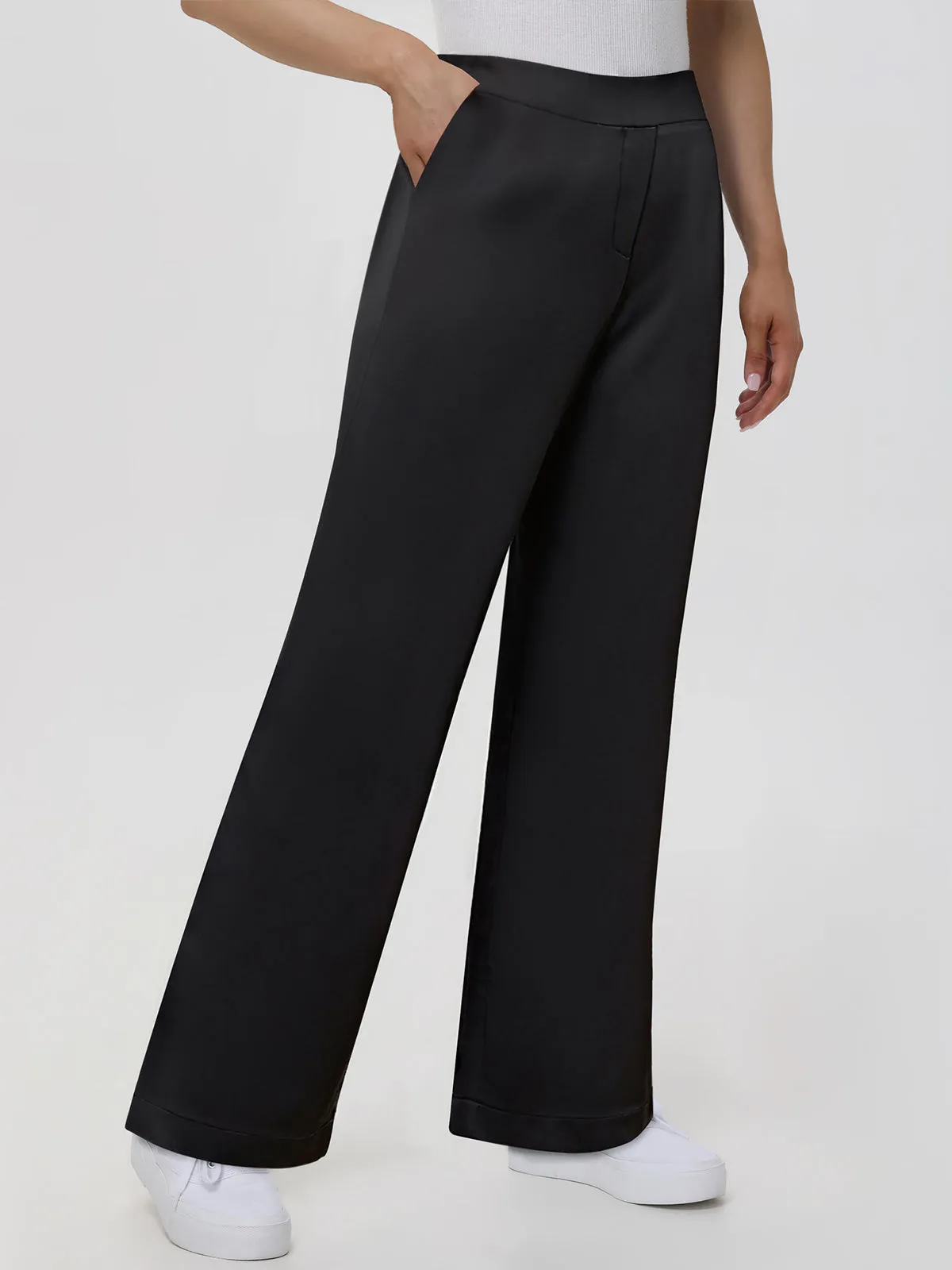 Satin Wide Leg Pants sold by 89th & Madison product image thumbnail 3