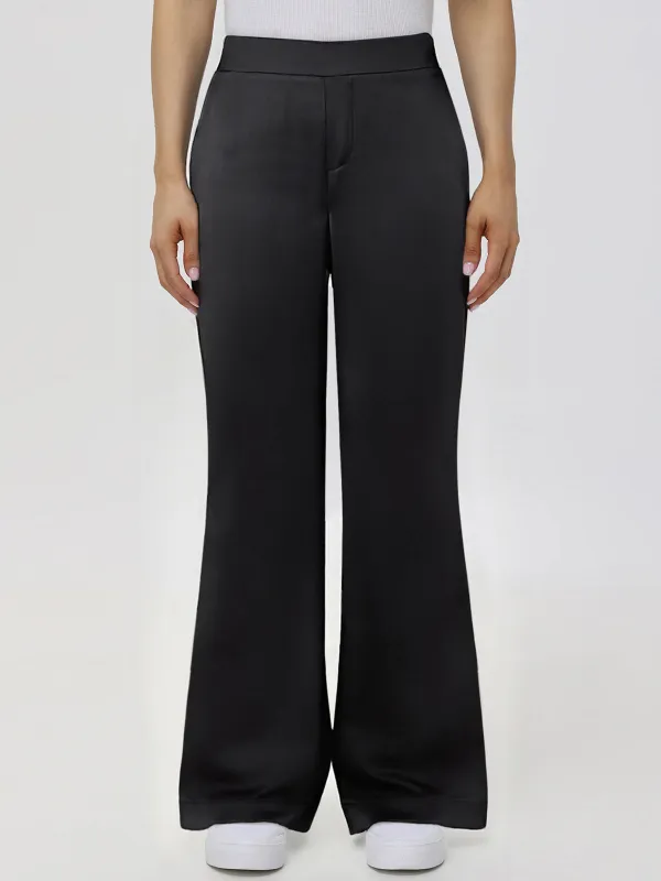 Satin Wide Leg Pants sold by 89th & Madison