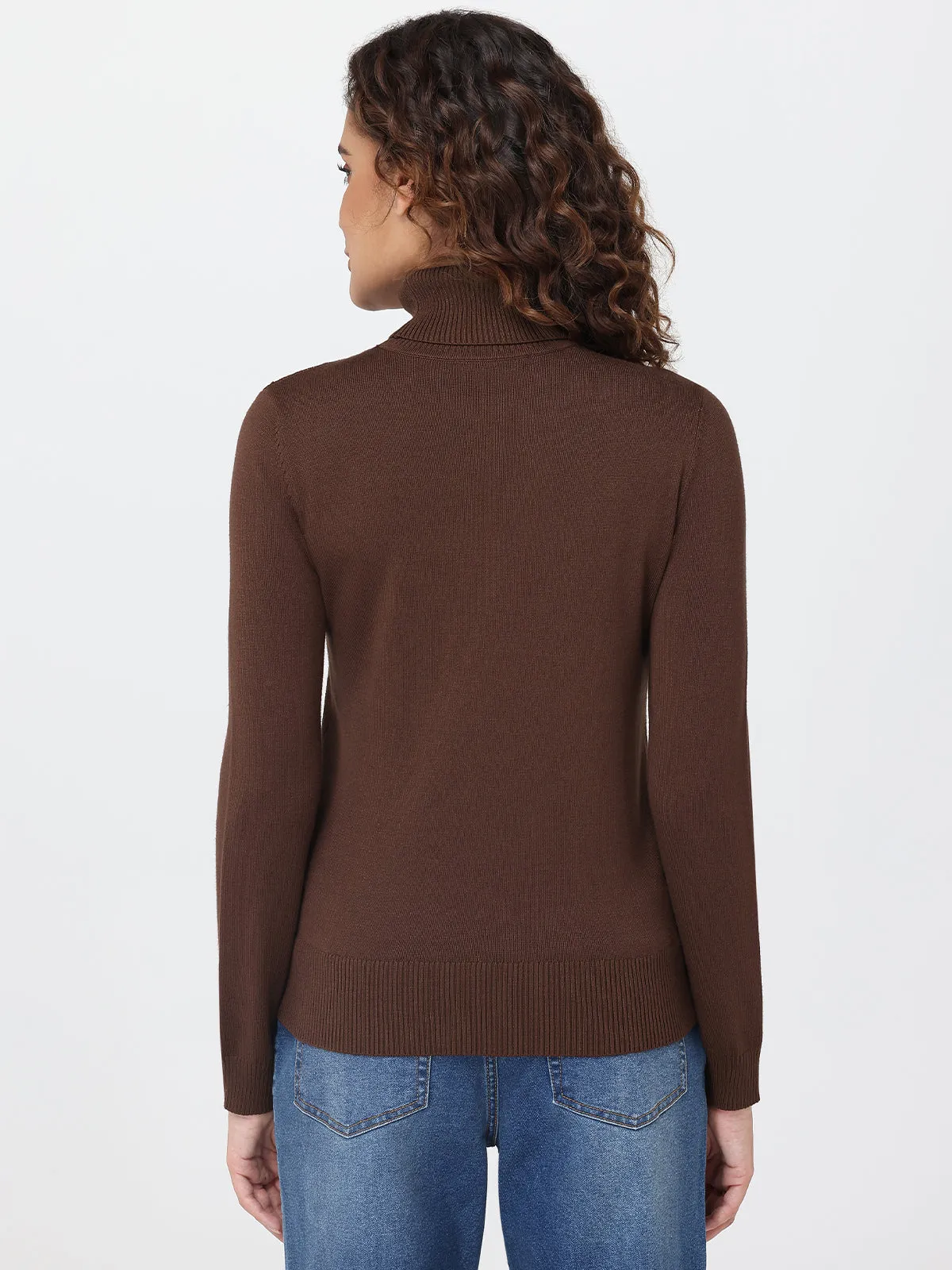 Fall Leaves Turtleneck Sweater sold by 89th & Madison product image thumbnail 2