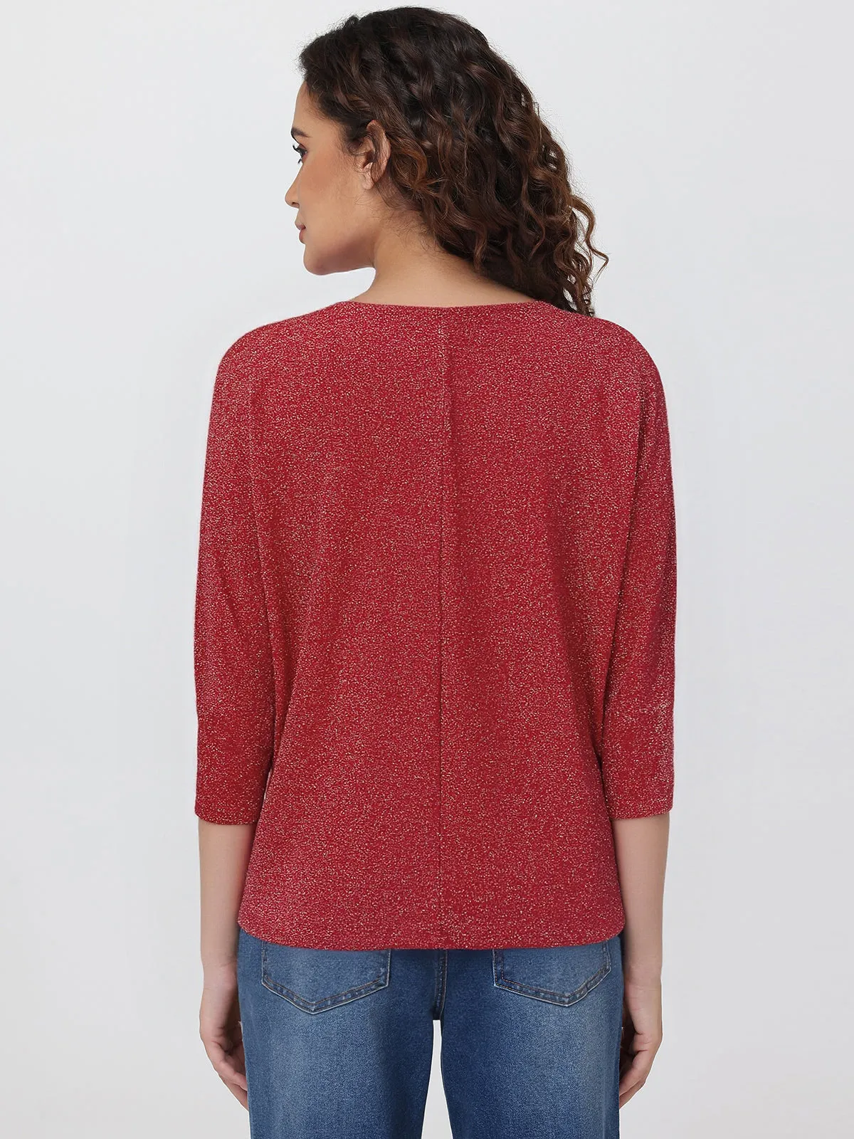 Lurex Dolman Sleeve Top sold by 89th & Madison product image thumbnail 2